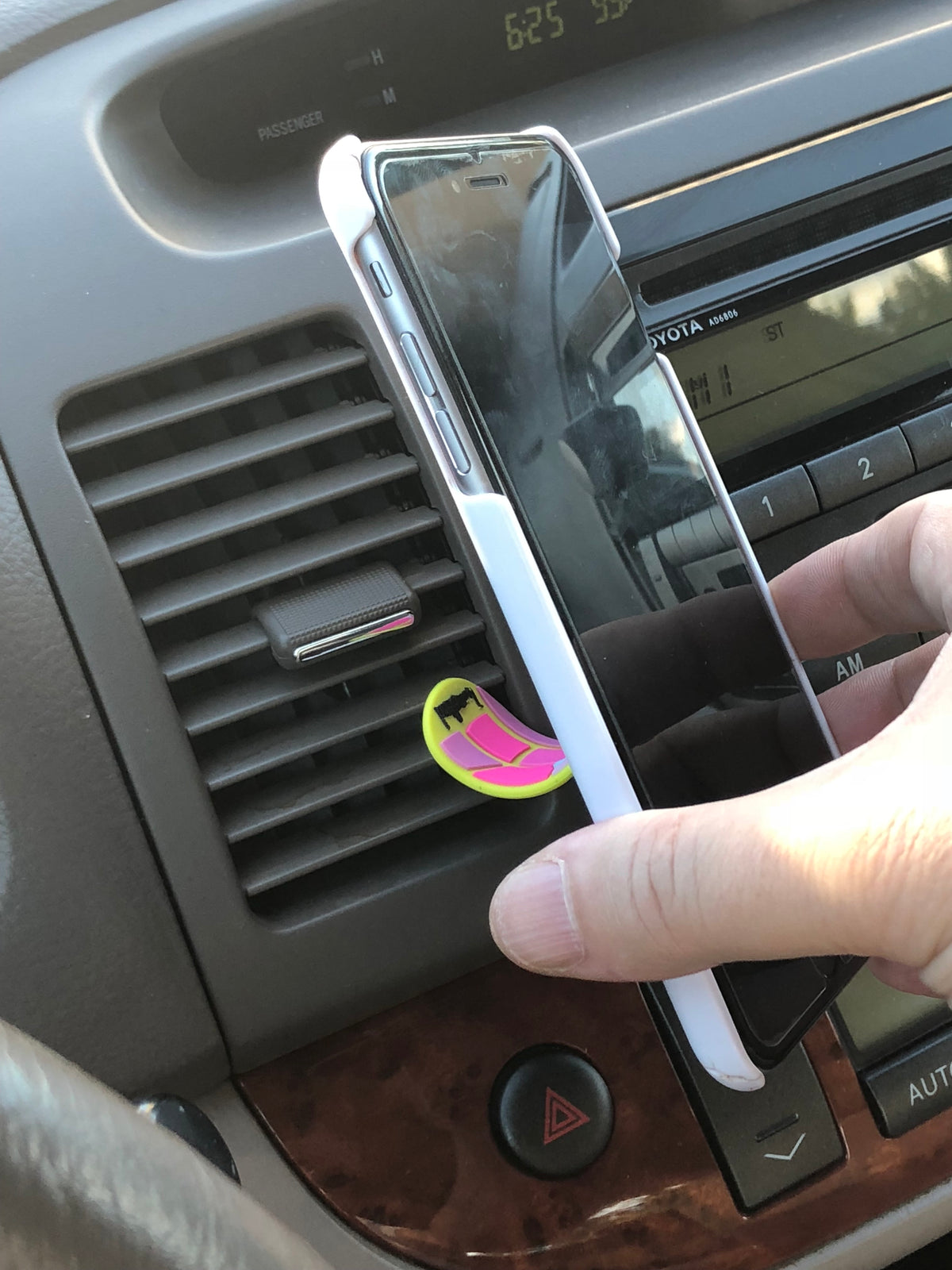 TongueStand &quot;TongueSter&quot; {phone-stand. grip. car phone holder}
